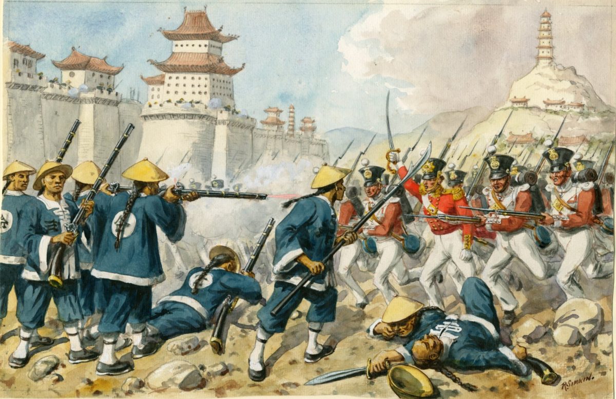 1842年镇江之战英军第98团